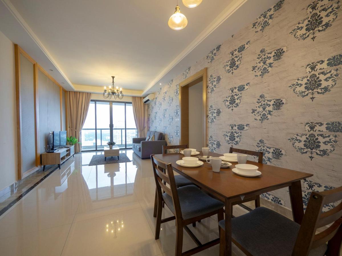 Netflix Smarttv Cityseaview & Highfloor At R&F Mall Appartement Johor Bahru Buitenkant foto